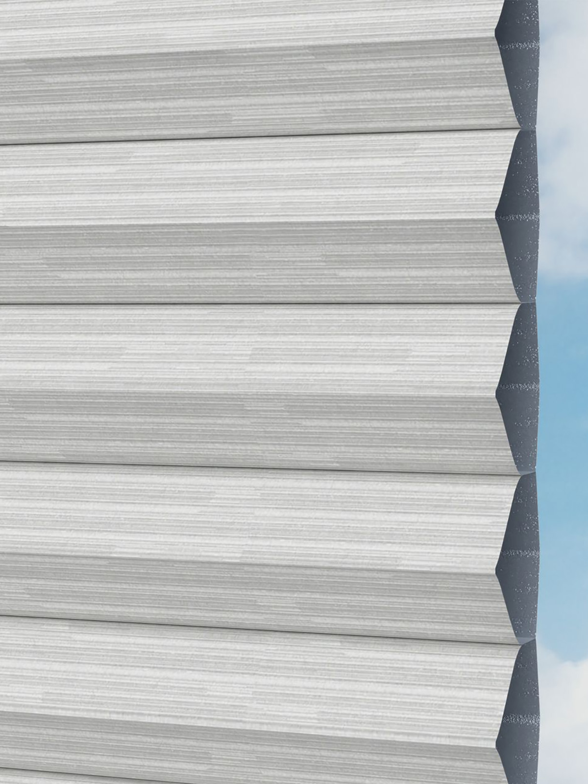 Detailansicht Plissé nid d'ab. Lines BO Comb 9009.6154